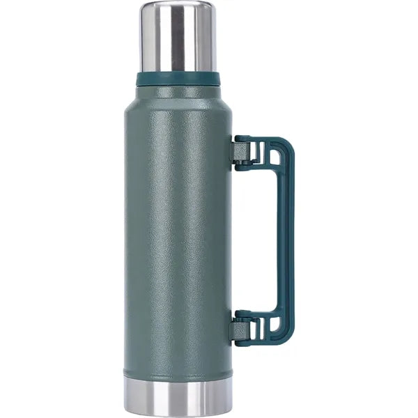 47oz Large Stainless Steel Thermos Water Bottle w/ Handle