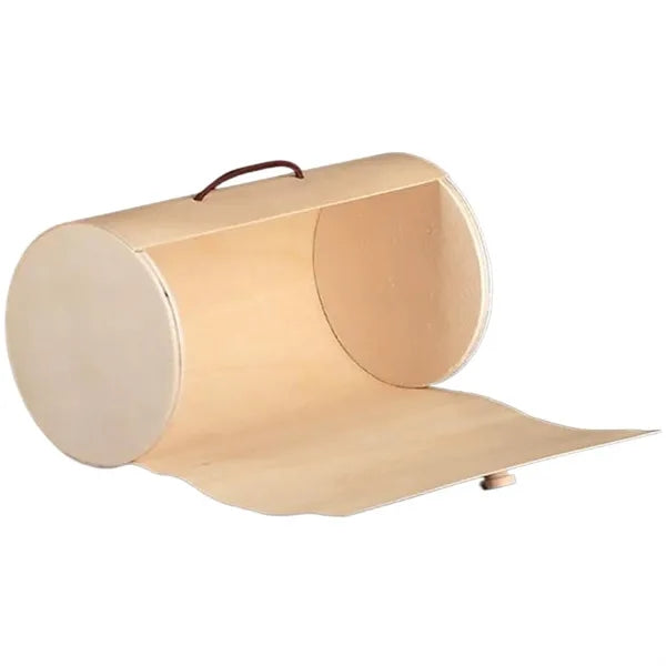 Eco-Friendly Wooden Cylinder Gift Box
