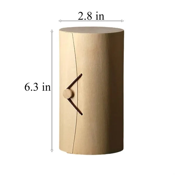 Eco-Friendly Wooden Cylinder Gift Box