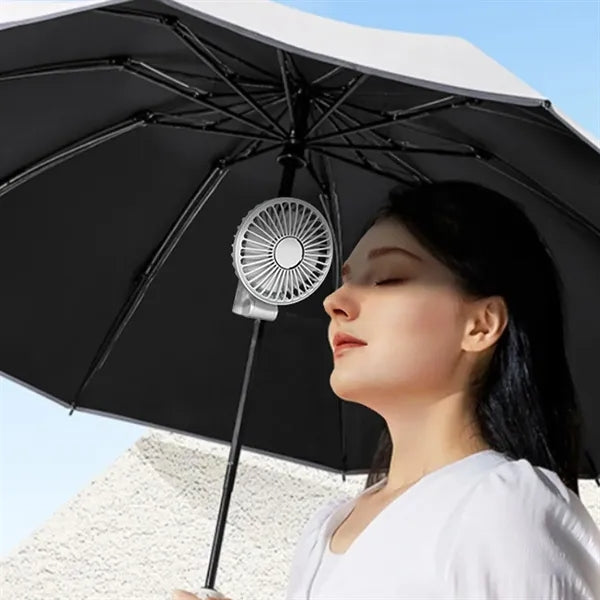 USB Foldable Clip Umbrella Fan