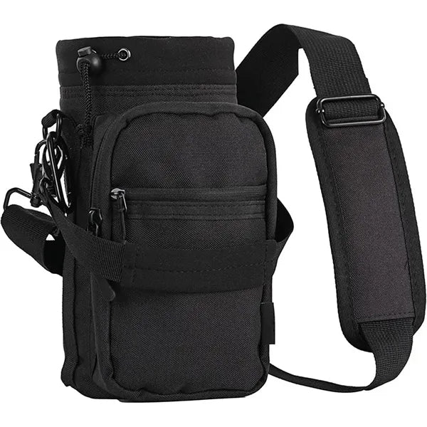 Oxford Adjustable Shoulder Strap Water Bottle Carrier Bag