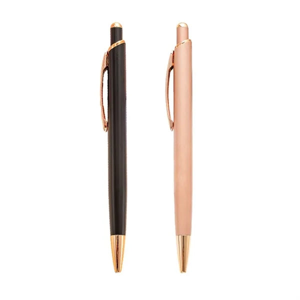 Retractable Metal Ballpoint Pen