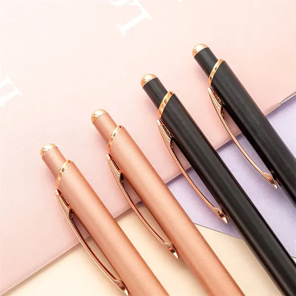 Retractable Metal Ballpoint Pen