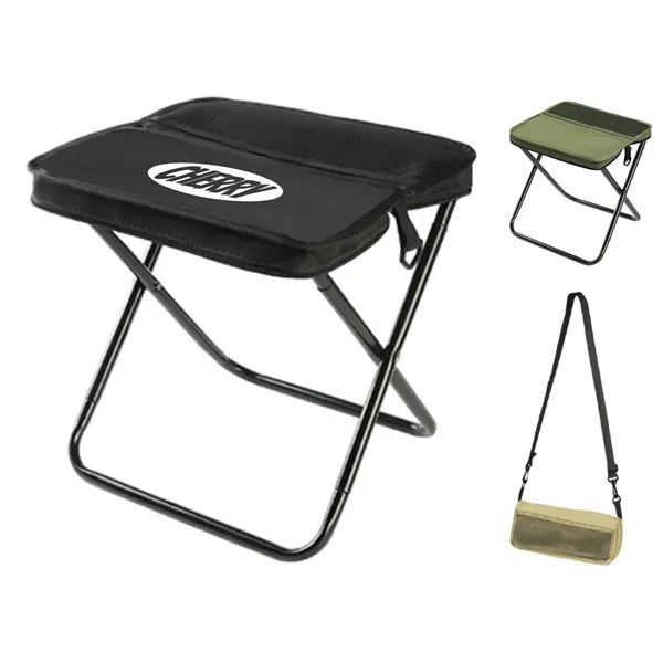 Shoulder Bag Design Carbon Steel Foldable Oxford Stool