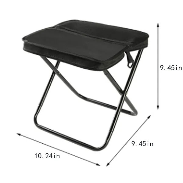 Shoulder Bag Design Carbon Steel Foldable Oxford Stool