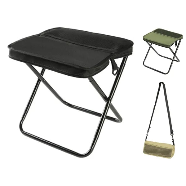 Shoulder Bag Design Carbon Steel Foldable Oxford Stool