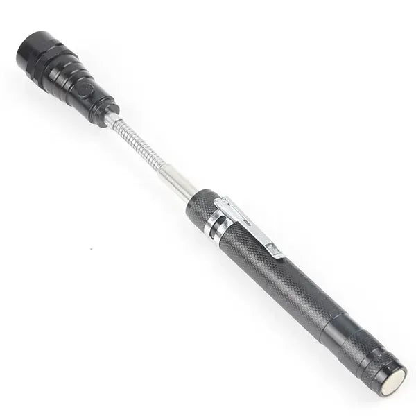 LED Telescopic Double Magnetic Flashlight