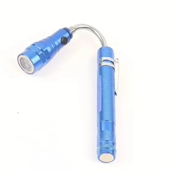 LED Telescopic Double Magnetic Flashlight