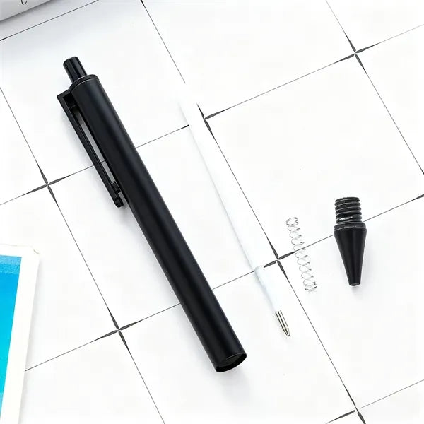 Retractable Metal Ballpoint Pen