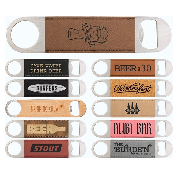 Leatherette Bottle Opener