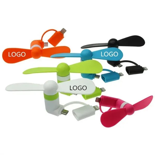 2 In 1 Cellphone USB Fan