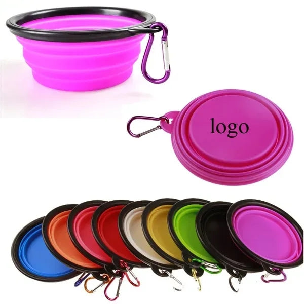 Low MOQ Foldable Silicone Pet Bowl