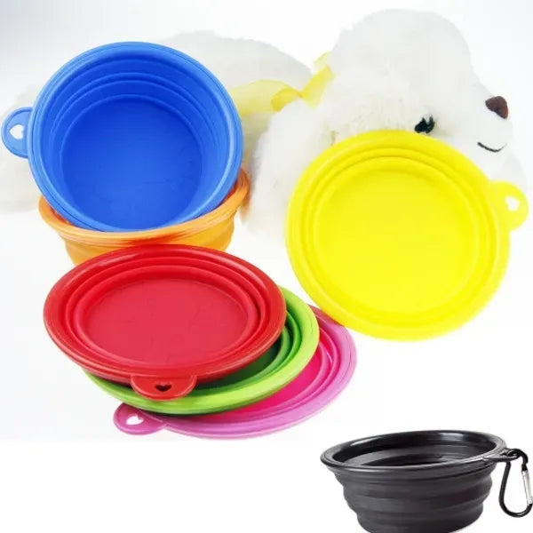 Low MOQ Foldable Silicone Pet Bowl