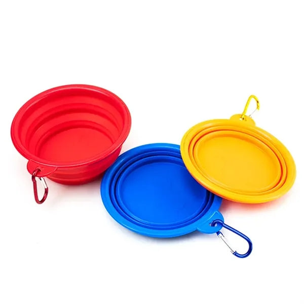 Low MOQ Foldable Silicone Pet Bowl