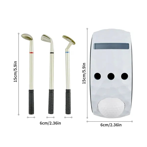 Miniature Golf Bag Desktop Organizer Pen Holder Replica