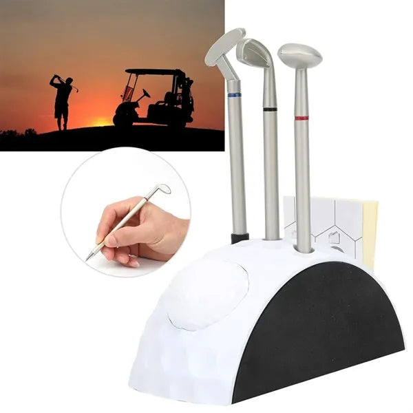 Miniature Golf Bag Desktop Organizer Pen Holder Replica