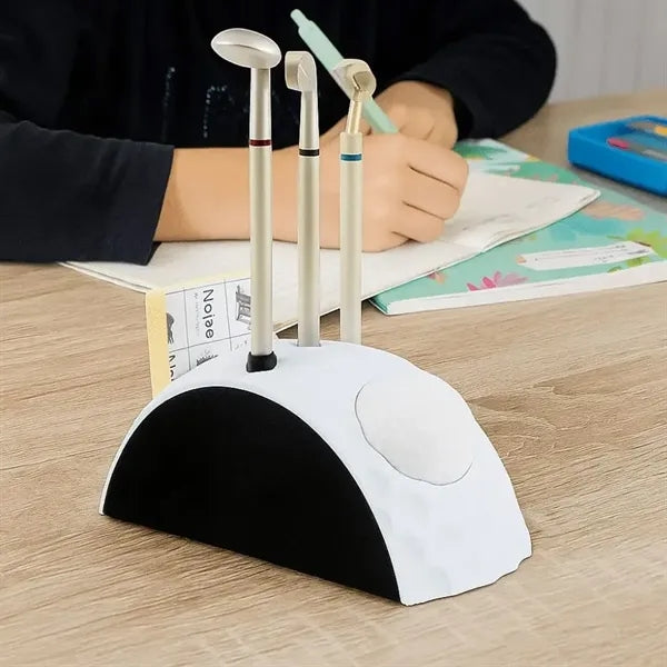 Miniature Golf Bag Desktop Organizer Pen Holder Replica