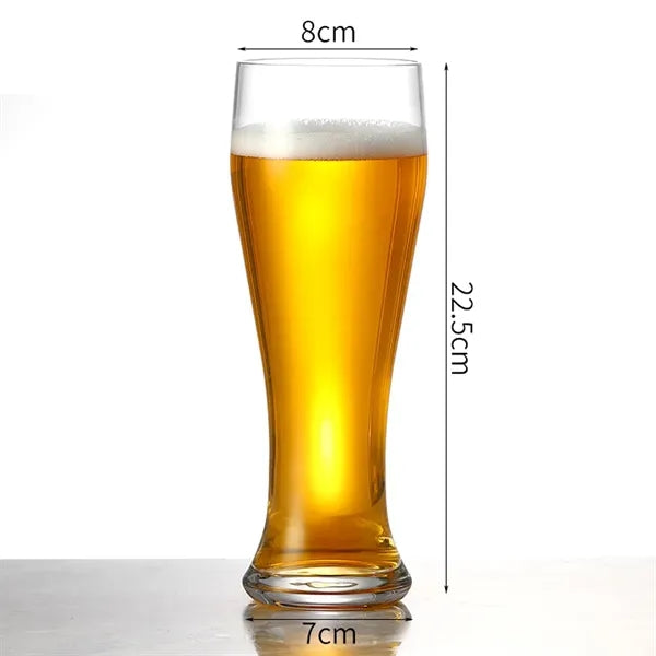 Clear Craft Beer Glass Tasting Bar Drinking Glassware Mug