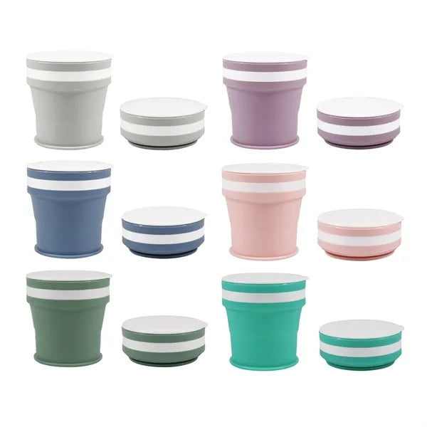 9oz. Collapsible Silicone Cup for Travel Camping & Daily Use