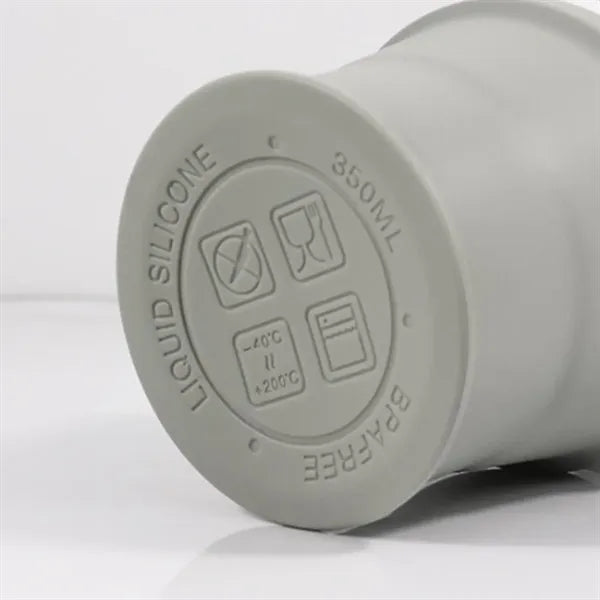 9oz. Collapsible Silicone Cup for Travel Camping & Daily Use