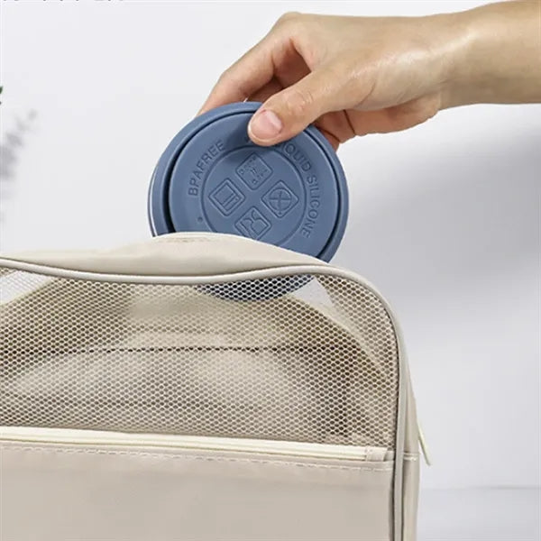 9oz. Collapsible Silicone Cup for Travel Camping & Daily Use