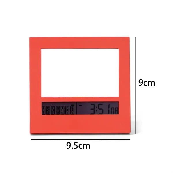 Photo Frame Digital Alarm Clock