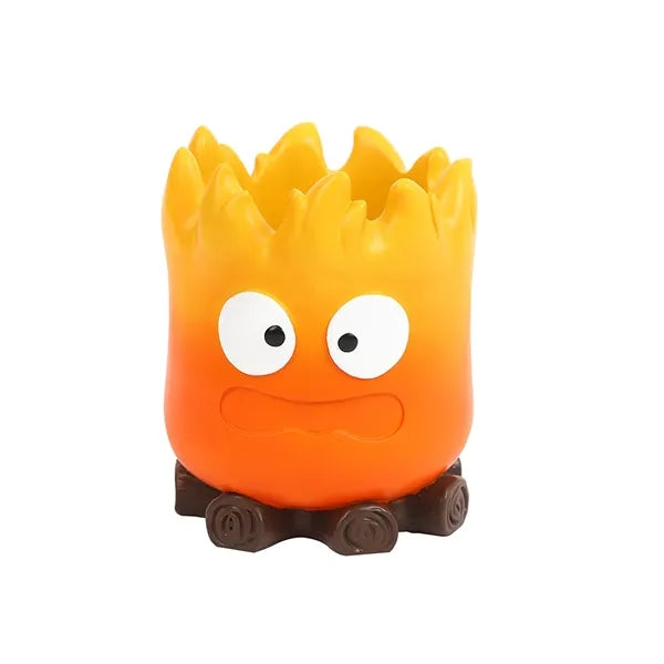 Creative Cartoon Flame Pen Holder