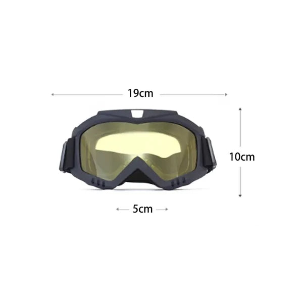 Anti-Fog Safety Goggles for Motocross Skiing