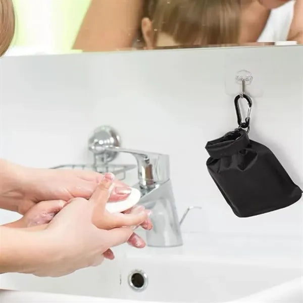Waterproof Travel Soap Bar Case Pouch W/ Mesh Saver Bag Set