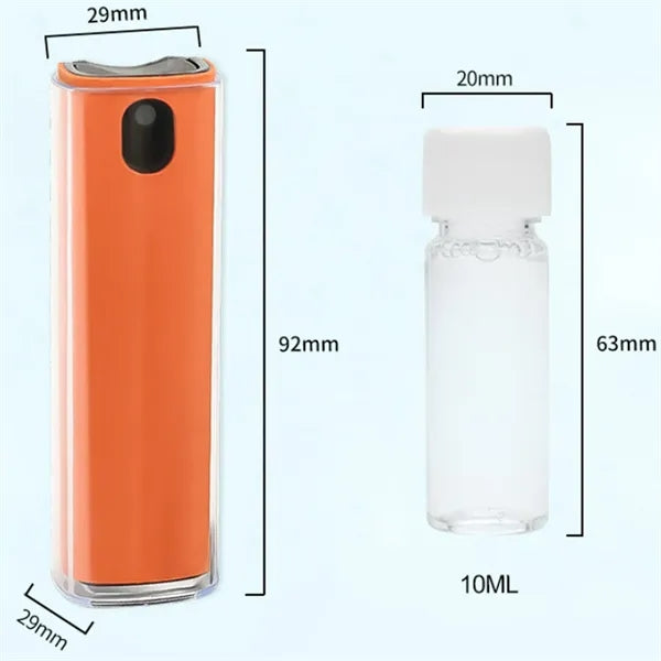 10ml 2-In-1 Spray And Microfiber Cloth Screen Cleaner