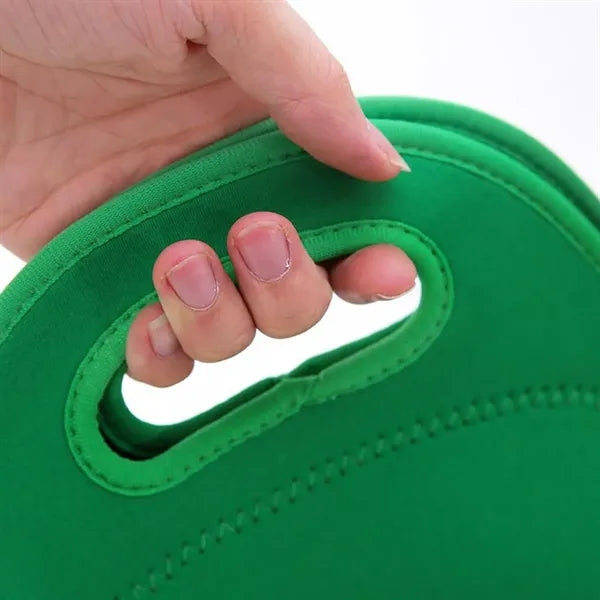 Neoprene Insulated Lunch Tote With Full Bleed Printing