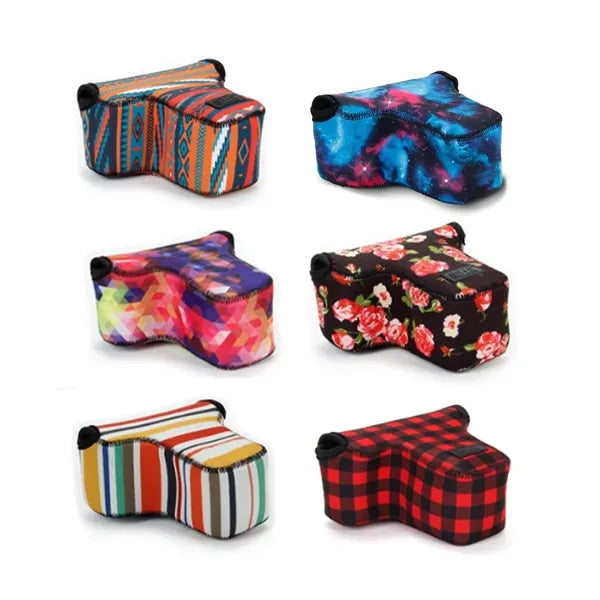 Full Bleed Printed Neoprene DSLR Camera Triangle Case