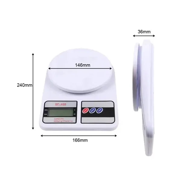Digital Kitchen Scale for Food Prep and Portion Control