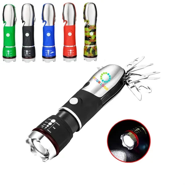MOQMulti Tool Flashlight All in One Light for Emergency