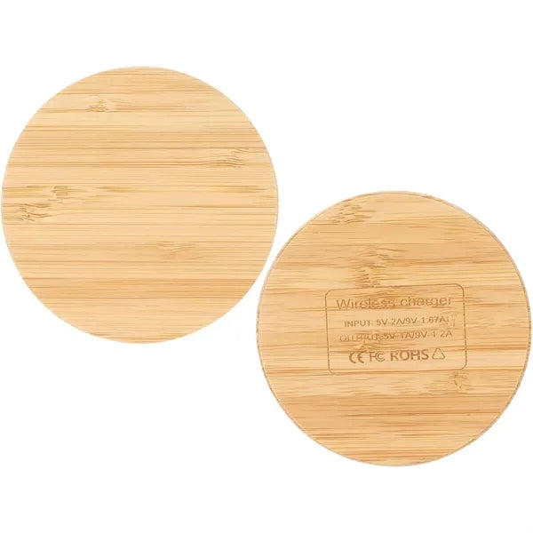 MOQ Bamboo Wood Cell Phone Wireless Charge Pad