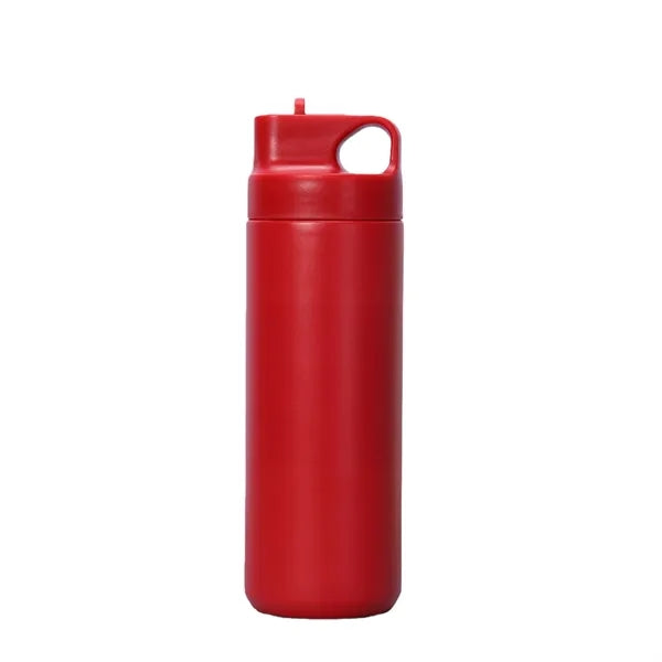 Oz Insulated Stainless Steel Water Bottle With Straw