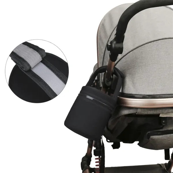 Portable Insulated Neoprene Baby Bottle Cooler Carrier Bag