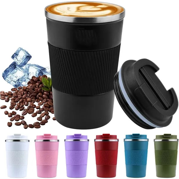 17oz Leakproof Coffee Mug Travel Double Wall Thermal Cup