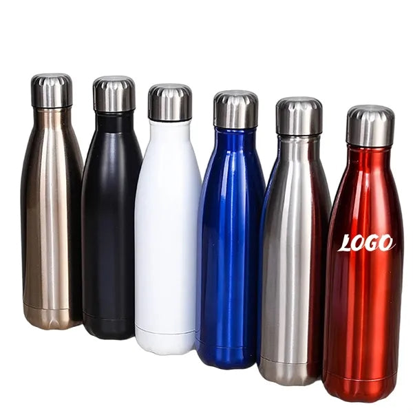 17oz Stainless Steel Water Bottle Double Walled