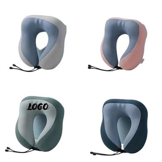 Memory Foam Travel Pillow U Shape Neck Support Cushion