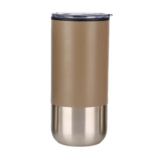 16oz Stainless Steel Vacuum Insulated Tumbler w/ Straw
