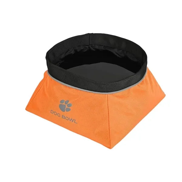 Waterproof Portable Oxford Travel Dog Bowl