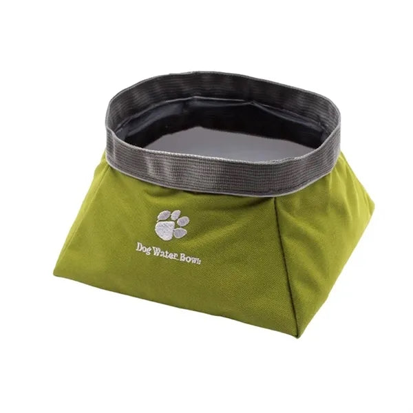 Waterproof Portable Oxford Travel Dog Bowl