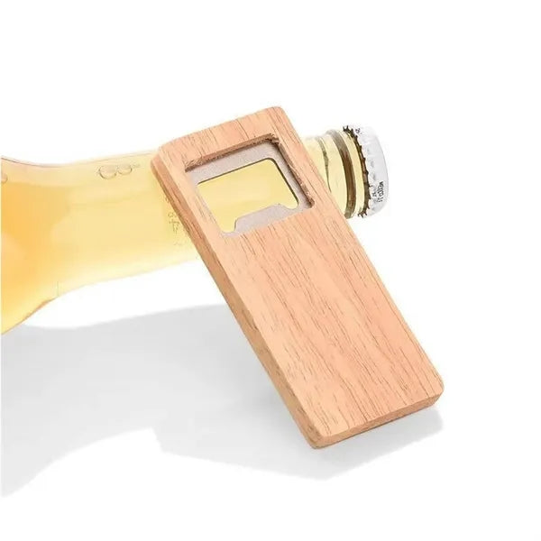 Portable Eco Friendly Wooden Bottle Opener