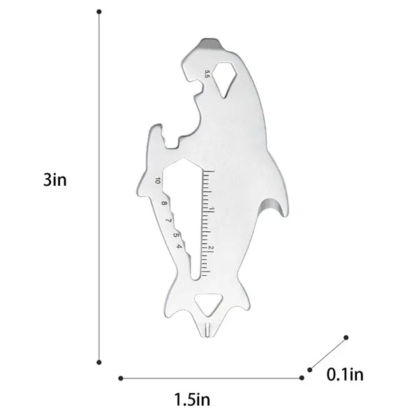 13 in 1 Portable Stainless Steel Multi Tool Keychain