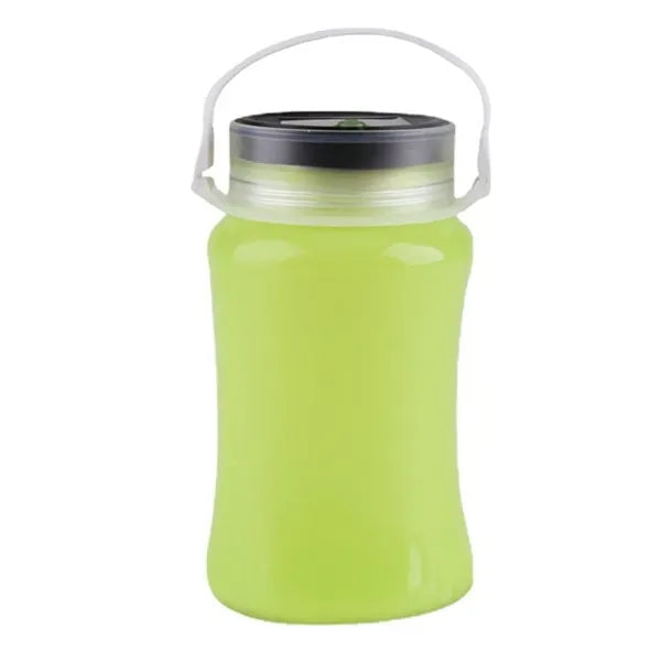 40oz Solar LED Silicone Camping Light Water Bottle