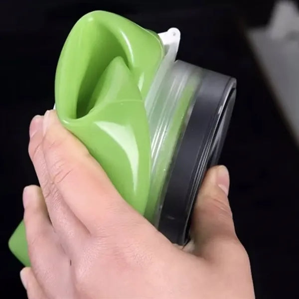 40oz Solar LED Silicone Camping Light Water Bottle