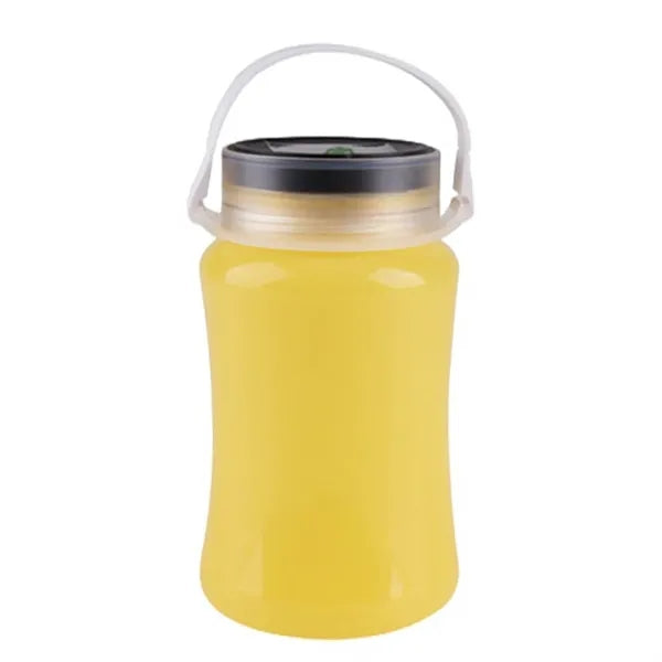 40oz Solar LED Silicone Camping Light Water Bottle