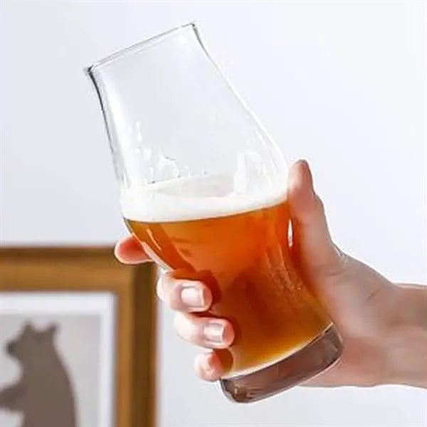 15oz Lead Free Clear Glass Beer Cup