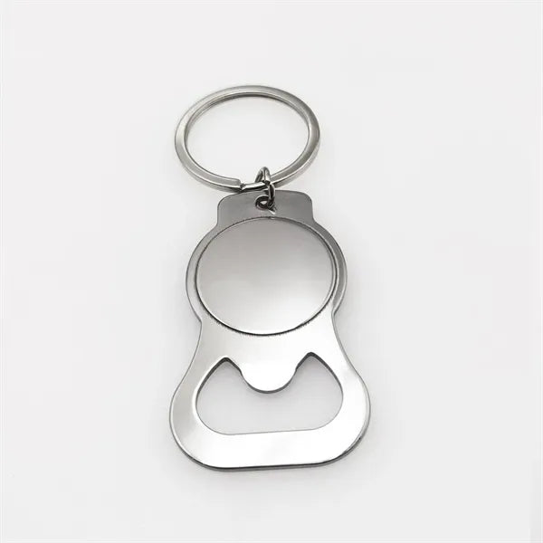 LGBT Rainbow Metal Bottle Opener Keychain
